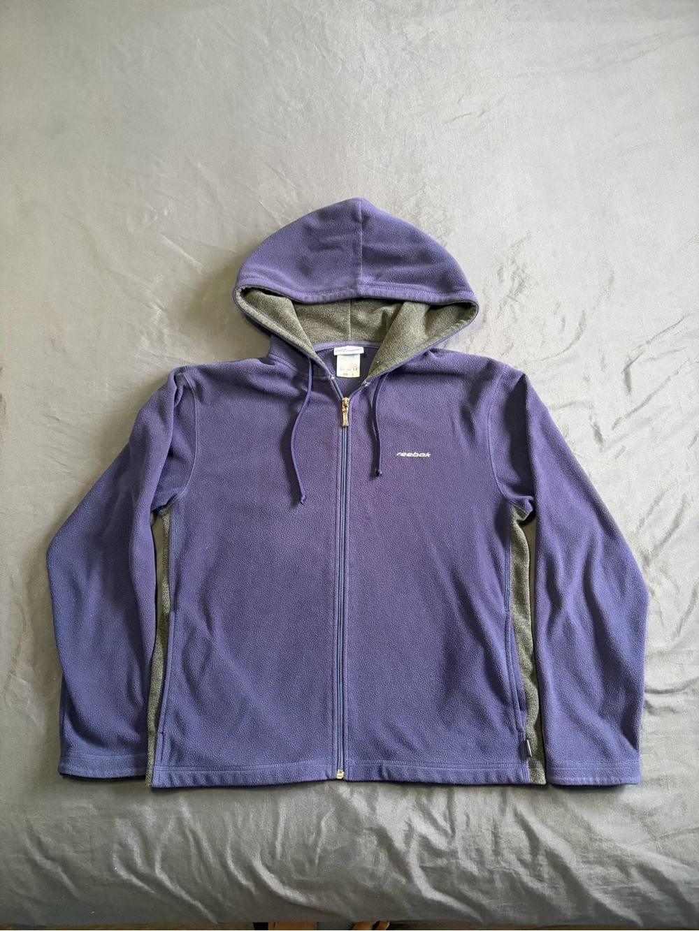 Vintage navy blue Reebok zip up. Size S